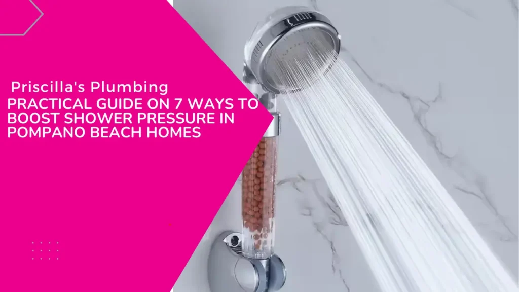 Practical Guide on 7 Ways to Boost Shower Pressure in Pompano Beach Homes