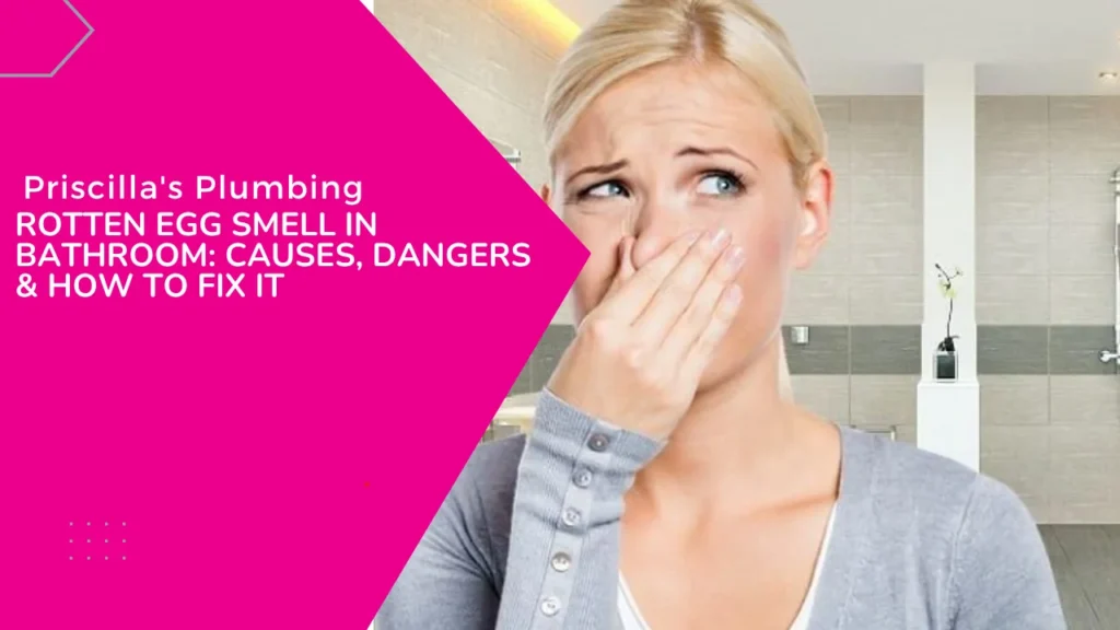 Rotten Egg Smell in Bathroom: Causes, Dangers & How to Fix It