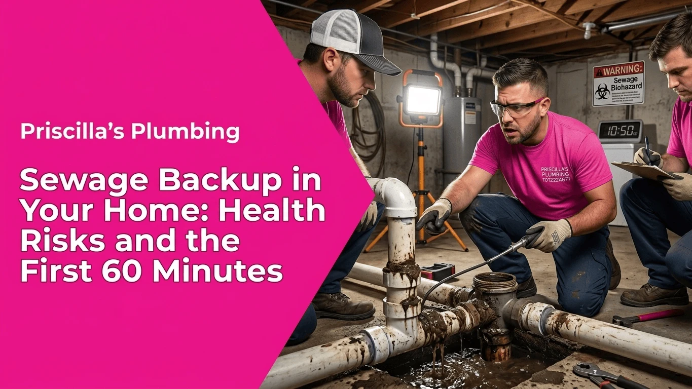 Sewage Backup in Your Home: Health Risks and the First 60 Minutes