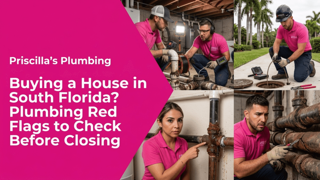 Buying a House in South Florida? Plumbing Red Flags to Check Before Closing
